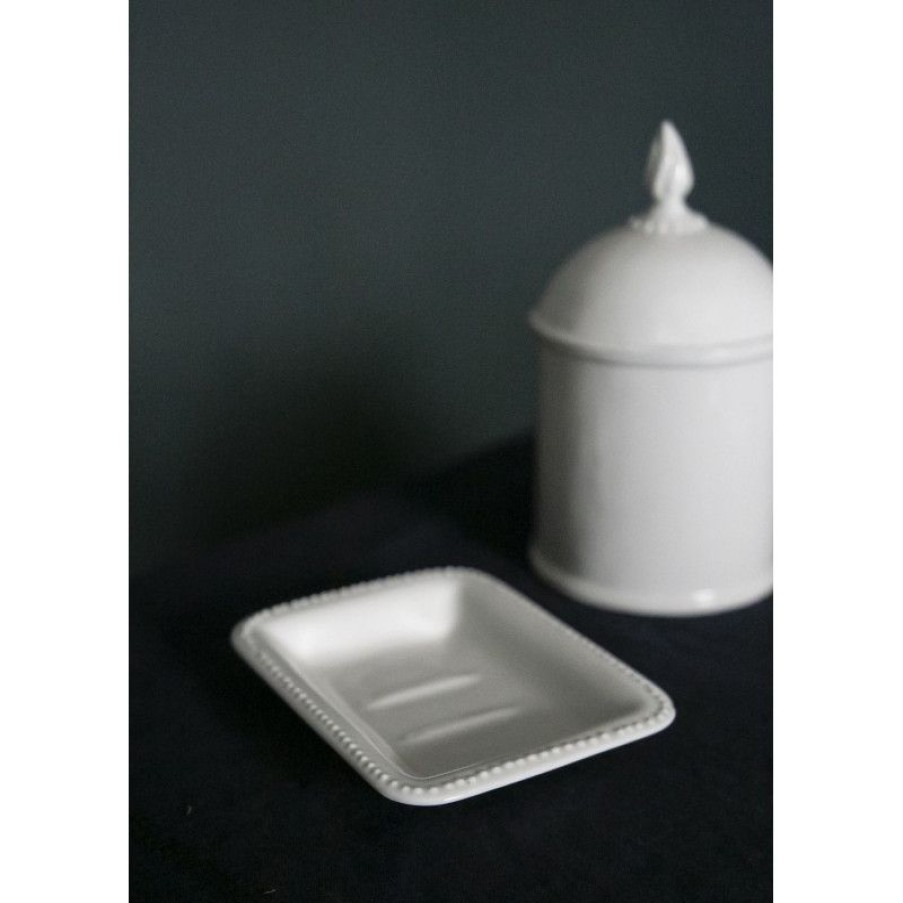 Bien Etre Trudeau | Assortiment De Porte Savon Oreste En Porcelaine De Limoges Et Son Savon