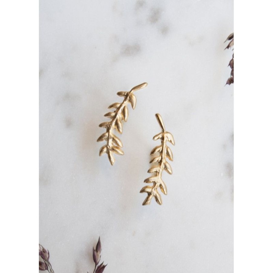 Bijoux Trudeau | Boucles D'Oreilles En Vermeil Epis