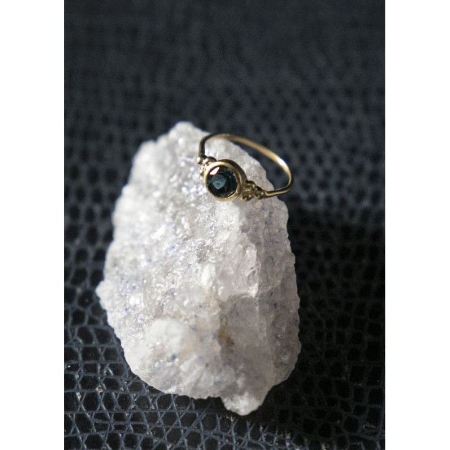 Bijoux Trudeau | Bague En Vermeil Et Blue London Topaze Josephine