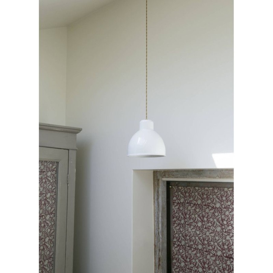 Luminaires Trudeau | Baladeuse En Porcelaine Blanche Paulette