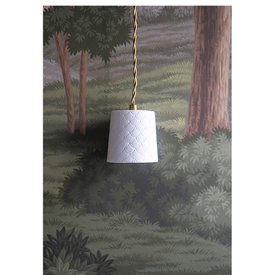 Luminaires Trudeau | Mini Baladeuse En Porcelaine Neptune