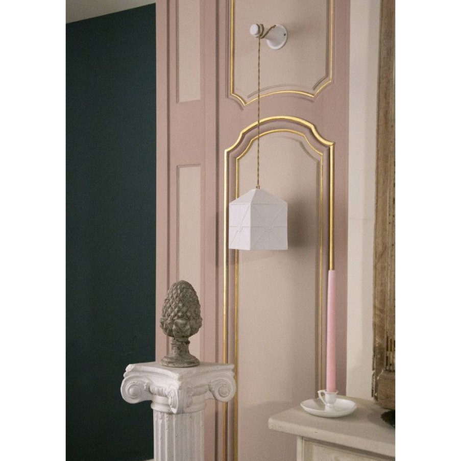 Luminaires Trudeau | Grande Patere En Porcelaine Blanche