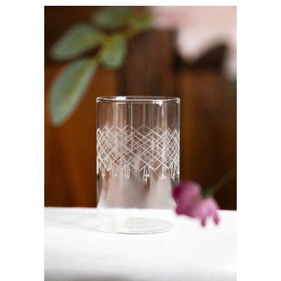 Arts De La Table Trudeau | Verres A Eau Losanges X6